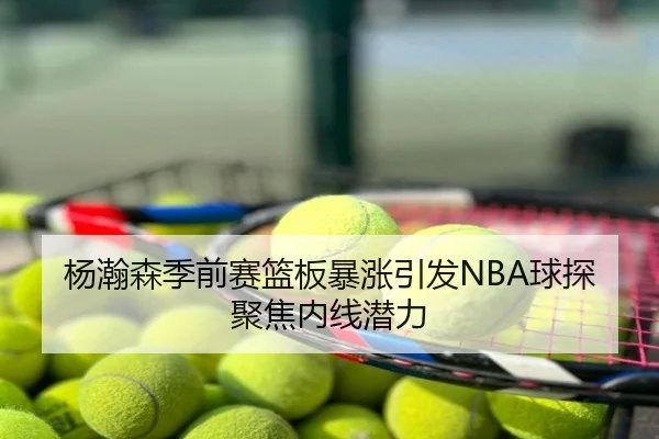 杨瀚森季前赛篮板暴涨引发NBA球探聚焦内线潜力